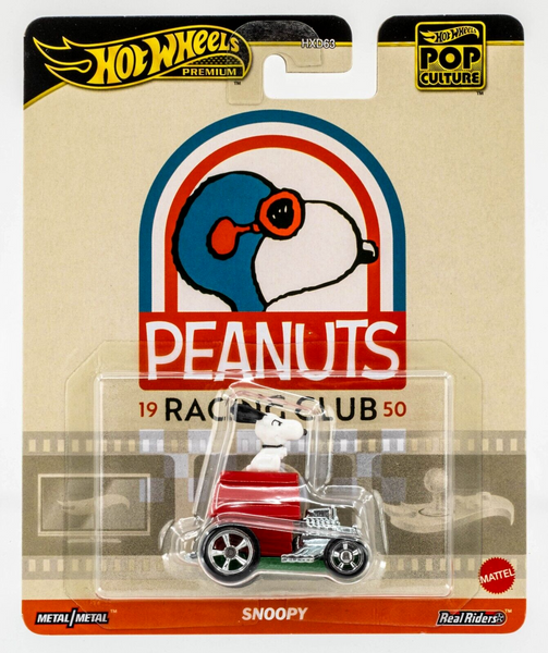 2024 Hot Wheels Pop Culture Snoopy "Red Baron" PEANUTS RACING CLUB | FSC