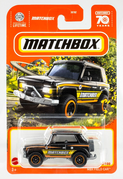 2023 Matchbox #28 MBX Field Car BLACK METALLIC | FSC