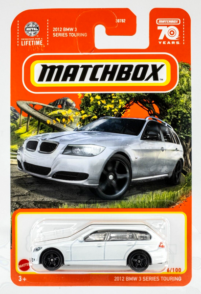 2023 Matchbox #6 2012 BMW 3 Series Touring ALPINE WHITE | FSC