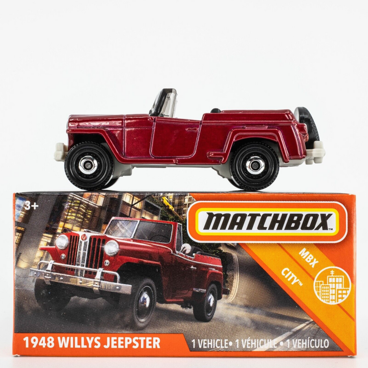 2020 Matchbox Power Grabs #38 1948 Willys Jeepster LUZON RED | FSB ...