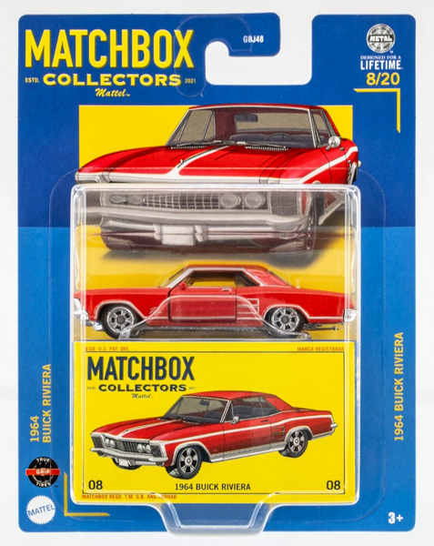 2024 Matchbox Collectors #8 1964 Buick Riviera FLAME RED | FSC