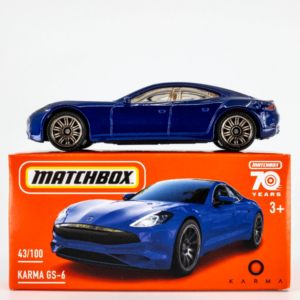 2023 Matchbox Power Grabs #43 Karma GS-6 BODEGA BAY BLUE | FSB