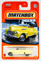 2021 Matchbox #34 1941 Cadillac Series 62 Convertible YELLOW | FSC