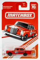 2023 Matchbox Target Red Edition #4 Mercedes-Benz 220 SE Sedan RED | FSC