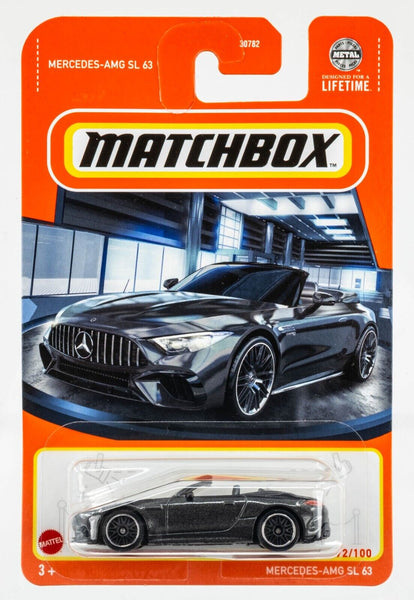 2024 Matchbox #72 Mercedes-AMG SL63 OBSIDIAN BLACK METALLIC | FSC