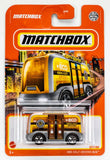 2022 Matchbox #37 MBX Self-Driving Bus AMBER / CITY CENTER ECO / MOC