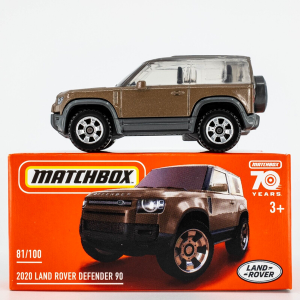 2023 Matchbox Power Grabs #81 2020 Land Rover Defender 90 GONDWANA STONE | FSC