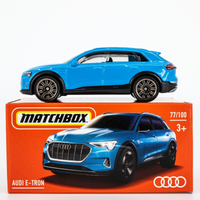 2022 Matchbox Power Grabs #77 Audi E-Tron ANTIGUA BLUE | FSB