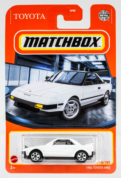 2021 Matchbox #14 1984 Toyota MR2 SUPER WHITE | LIGHTS UP | R-HAND DRIVE | FSC