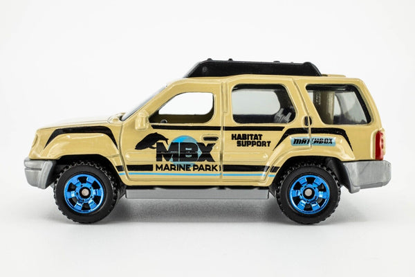 2020 Matchbox "MBX Marine Rescue" '00 Nissan Xterra BEIGE | HABITAT SUPP. | MINT