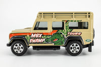 2015 Matchbox #96 Land Rover Defender 110 BEIGE | MBX SWAMP TOURS | MINT