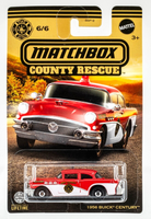 2024 Matchbox County Rescue #6 1956 Buick Century RED | WHITE | FSC