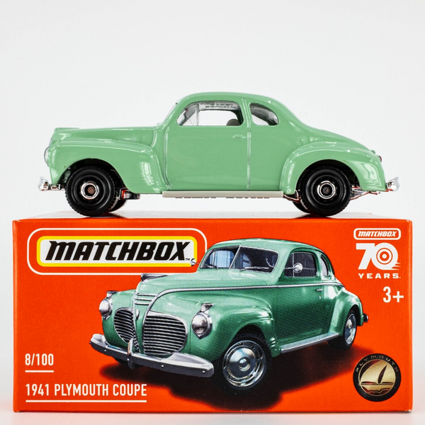 2023 Matchbox Power Grabs #8 1941 Plymouth Coupe PASTEL GREEN | FSB