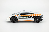 2015 Matchbox #61 Lamborghini Gallardo LP 560-4 Polizia WHITE PEARL | MINT