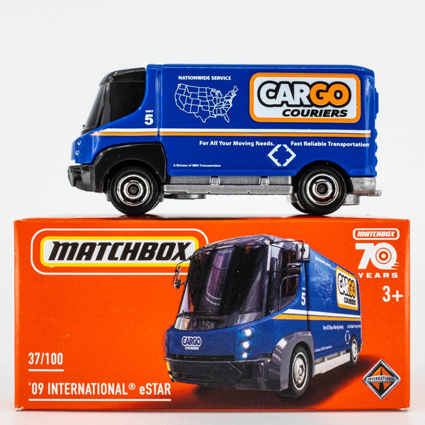 2023 Matchbox Power Grabs #37 '09 International eStar | CARGO COURIERS | FSB