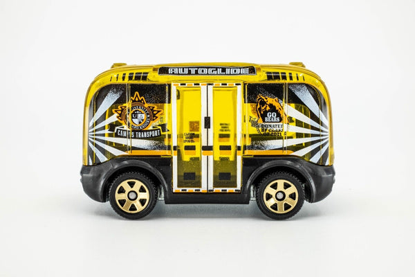 2021 Matchbox #28 MBX Self-Driving Bus GOLD | BLACK | AUTOGLIDE CAMPUS | MINT