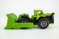 2015 Matchbox #31 Mound Mover GREEN METALLIC | DUAL-RINGED 8-DOT WHEEL | MINT