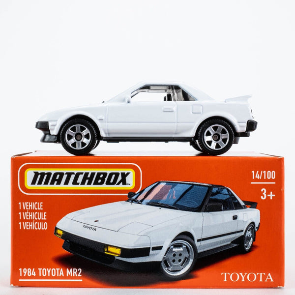 2021 Matchbox Power Grabs #14 1984 Toyota MR2 SUPER WHITE | FSB