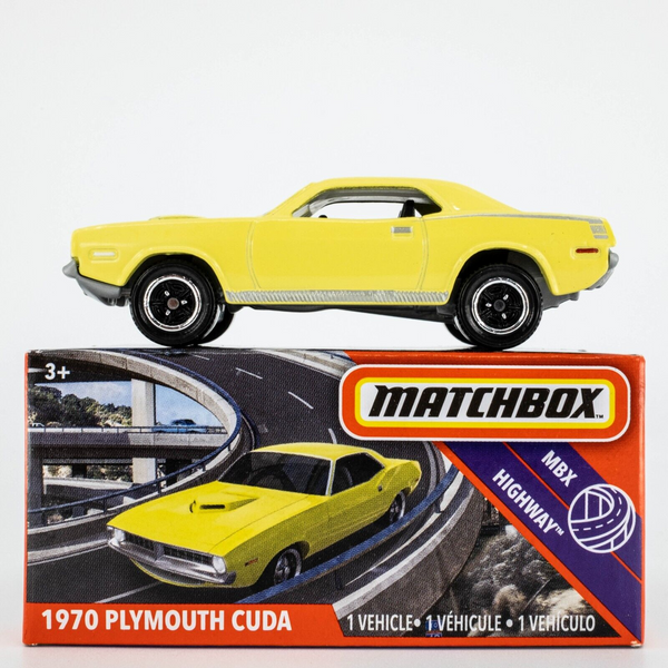 2020 Matchbox Power Grabs #56 1970 Plymouth Cuda LEMON TWIST | FSB