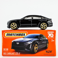 2023 Matchbox Power Grabs #30 2021 Cadillac CT5-V Blackwing RAVEN BLACK | FSB