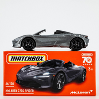 2023 Matchbox Power Grabs #66 McLaren 720S Spider SARTHE GREY | FSB