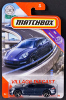 2020 Matchbox #85 2010 Porsche Panamera BASALT BLACK METALLIC / MOC