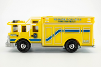 2021 Matchbox "MBX Rescue" Hazard Squad YELLOW | BOONE COUNTY FIRE | MINT