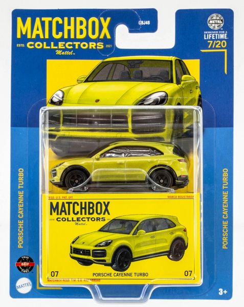 2024 Matchbox Collectors #7 Porsche Cayenne Turbo PERIDOT METALLIC (GREEN) | FSC