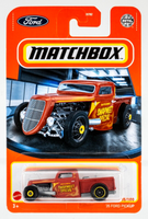 2021 Matchbox #85 '35 Ford Pickup MATTE RED | SWAPMEET SPECIAL | FSC