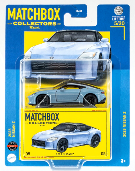 2024 Matchbox Collectors #5 2023 Nissan Z BOULDER GREY-BLUE | FSC