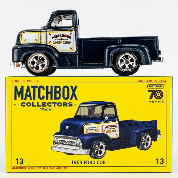 2023 Matchbox Collectors #13 1953 Ford COE BLUE | MATCHBOX SPEED SHOP | BOXED