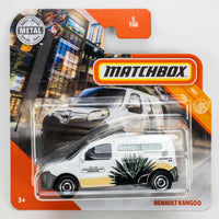 2020 Matchbox #5 Renault Kangoo Express MINERAL WHITE / AGAVE ACRES / SHORT CARD